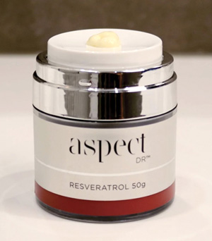 Aspect Dr Resveratrol Moisturiser 15g included in the starter kit