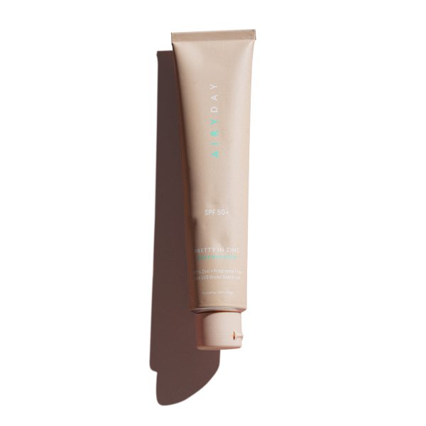 a cream tube with a lid