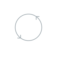 a circle with arrows in it