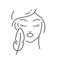 sensitive skin icon